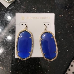 Kendra Scott Jewelry - Kendra Scott Danielle Earrings blue gold Kendra Scott Jewelry - Kendra Scott Danielle Earrings blue gold